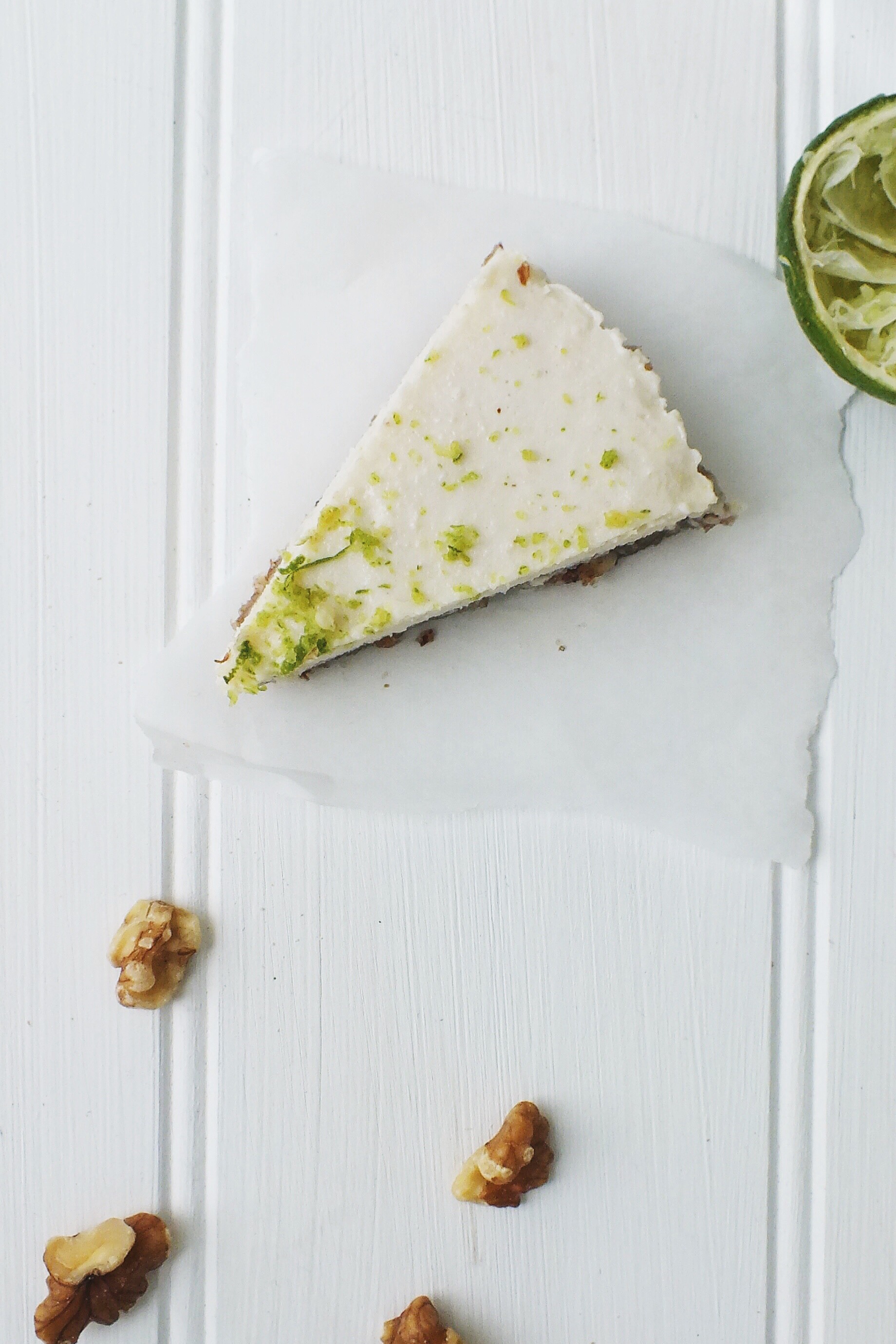 key lime raw low fodmap cheesecake - she cant eat what?!