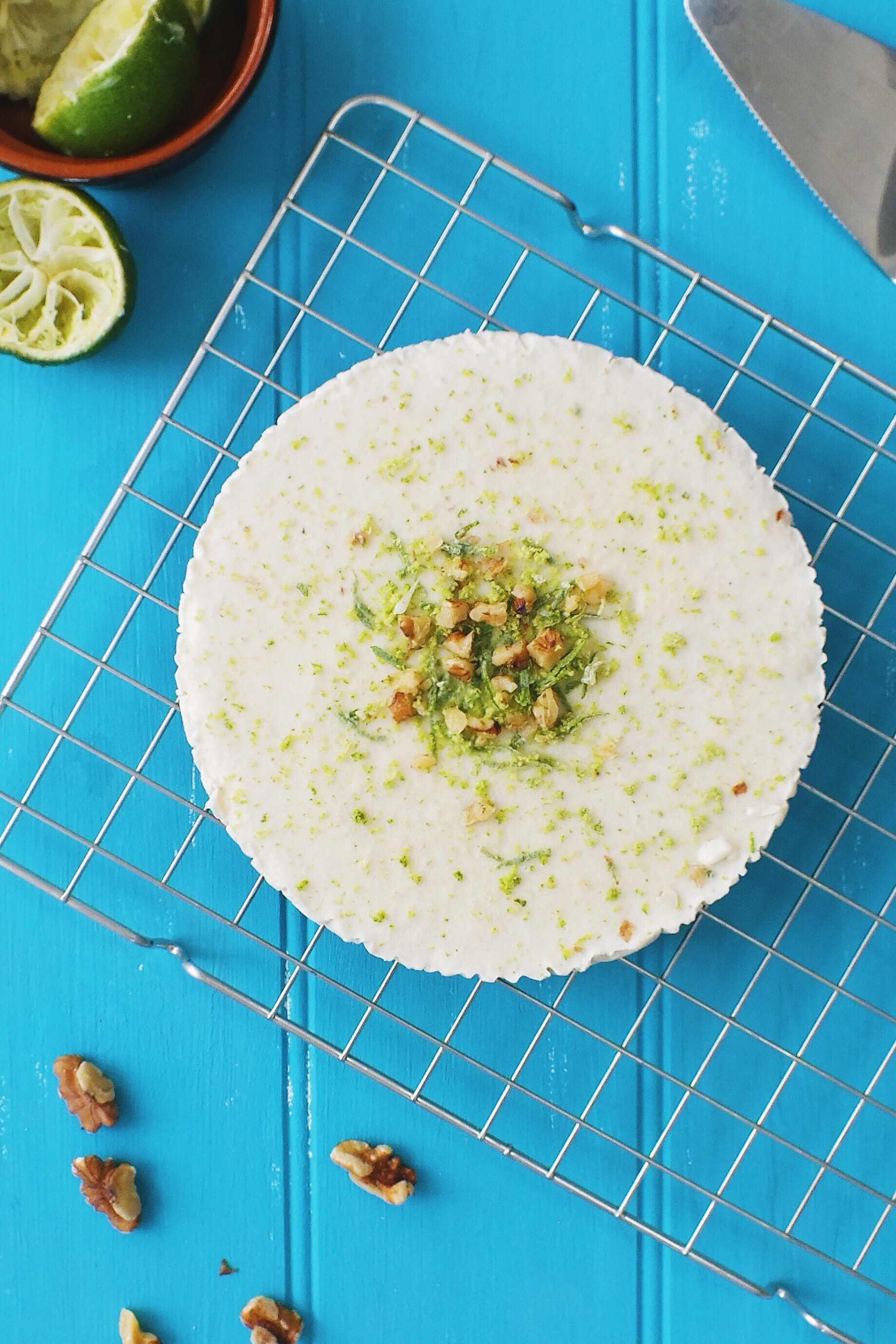 key lime raw low fodmap cheesecake - she cant eat what?!