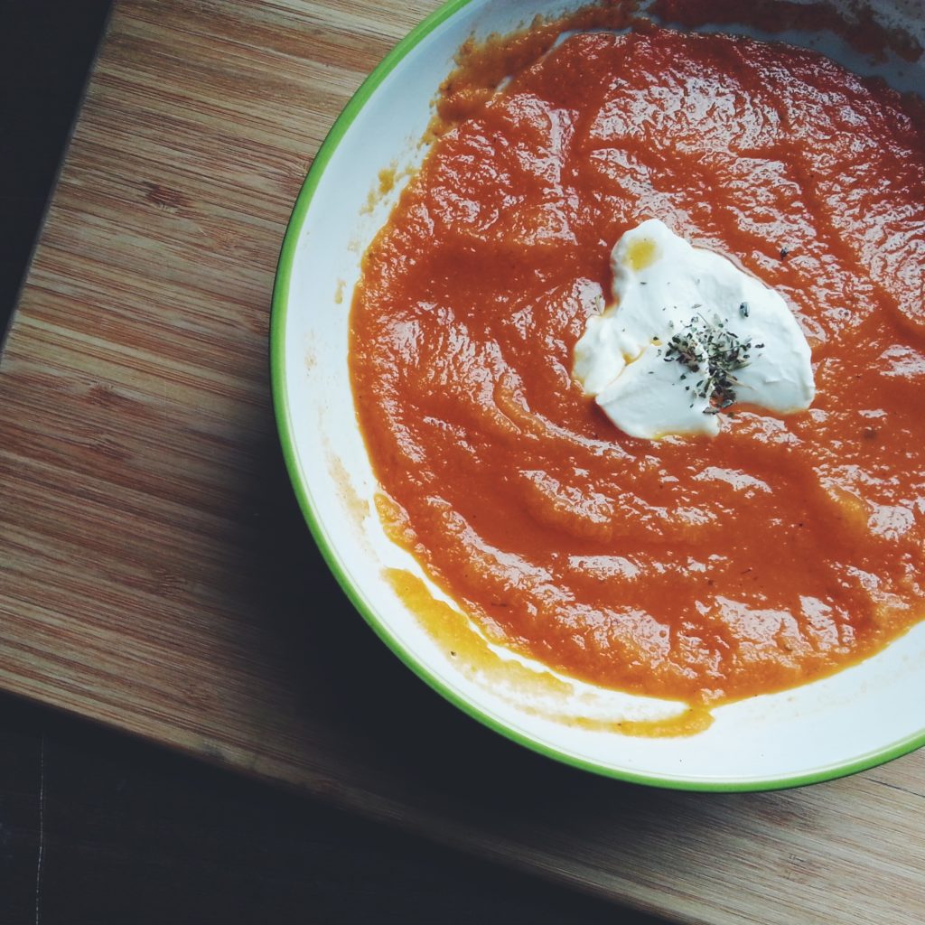 Carrot and Coriander Soup, Low FODMAP