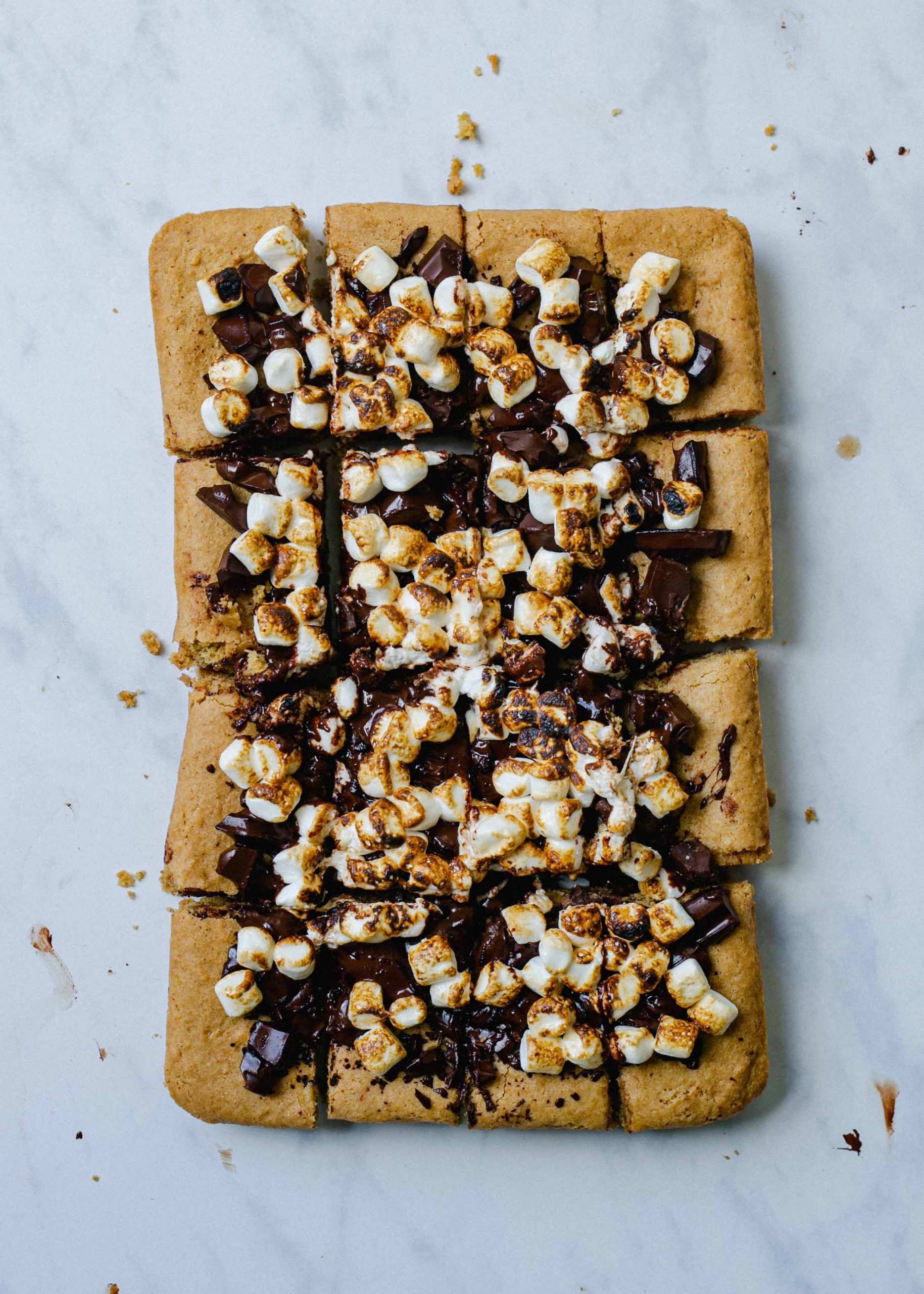 FODMAP friendly s'mores bars - She Can't Eat What