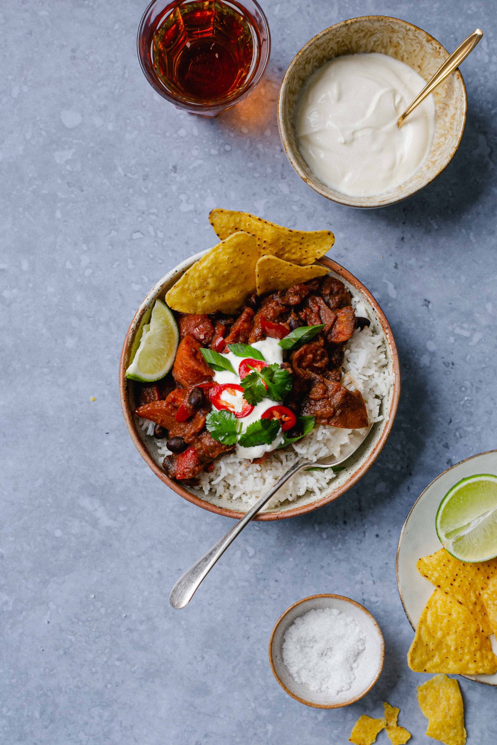 Low FODMAP veggie chilli